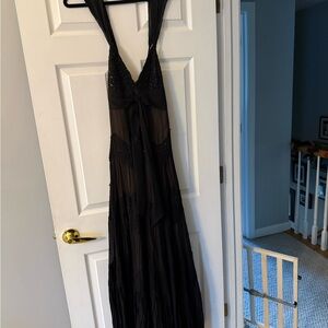 BCBGMaxAzria Black Maxi Dress